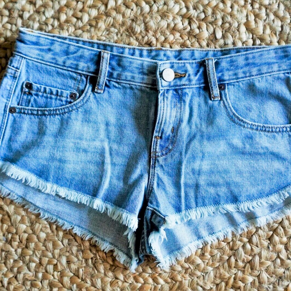BDG Women's Blue Jean Shorts Size 32x2 Zipper Fly